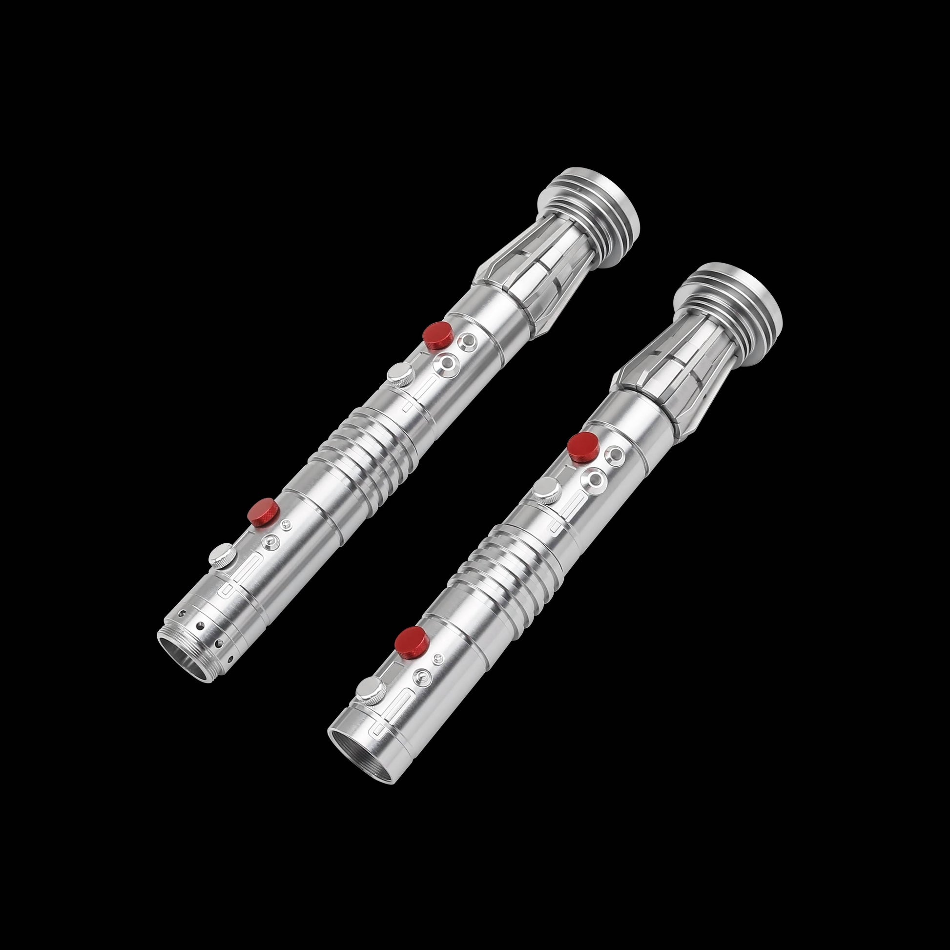 Darth Maul Legacy Neopixel Lightsaber by Pulse Sabers - Screen-accurate Star Wars™ replica crafted for collectors and duellists.
