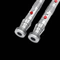 Darth Maul Legacy Neopixel Lightsaber by Pulse Sabers - Screen-accurate Star Wars™ replica crafted for collectors and duellists.