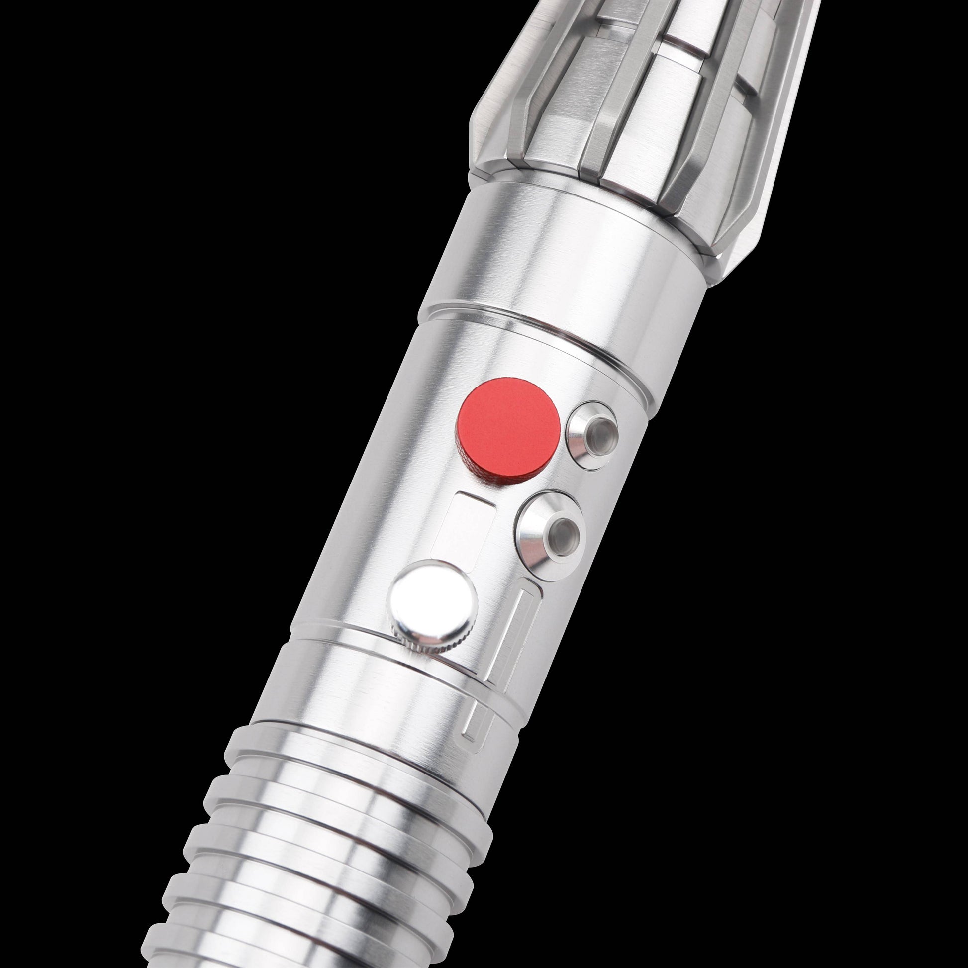 Darth Maul Legacy Neopixel Lightsaber by Pulse Sabers - Screen-accurate Star Wars™ replica crafted for collectors and duellists.
