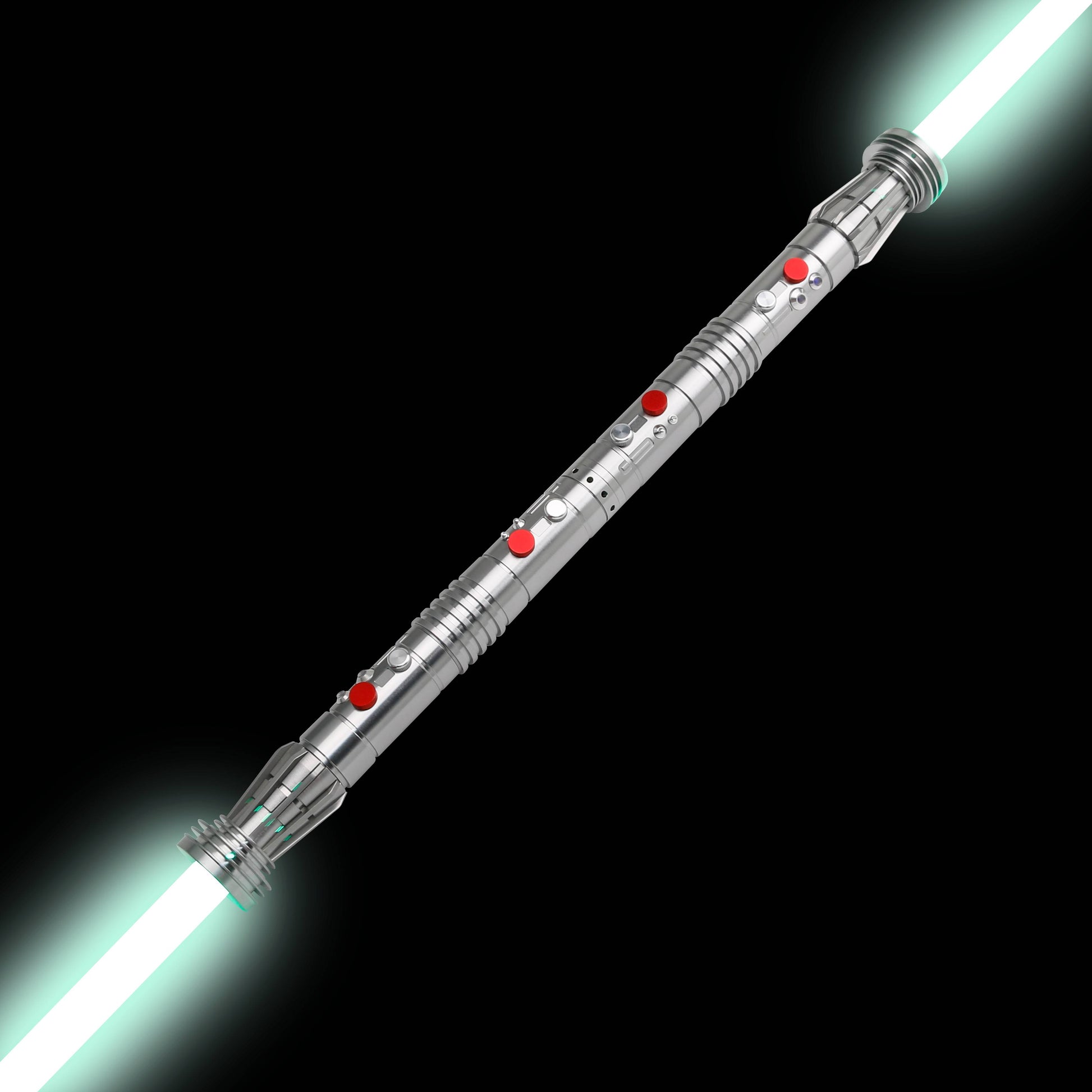 Darth Maul Legacy Neopixel Lightsaber by Pulse Sabers - Screen-accurate Star Wars™ replica crafted for collectors and duellists.