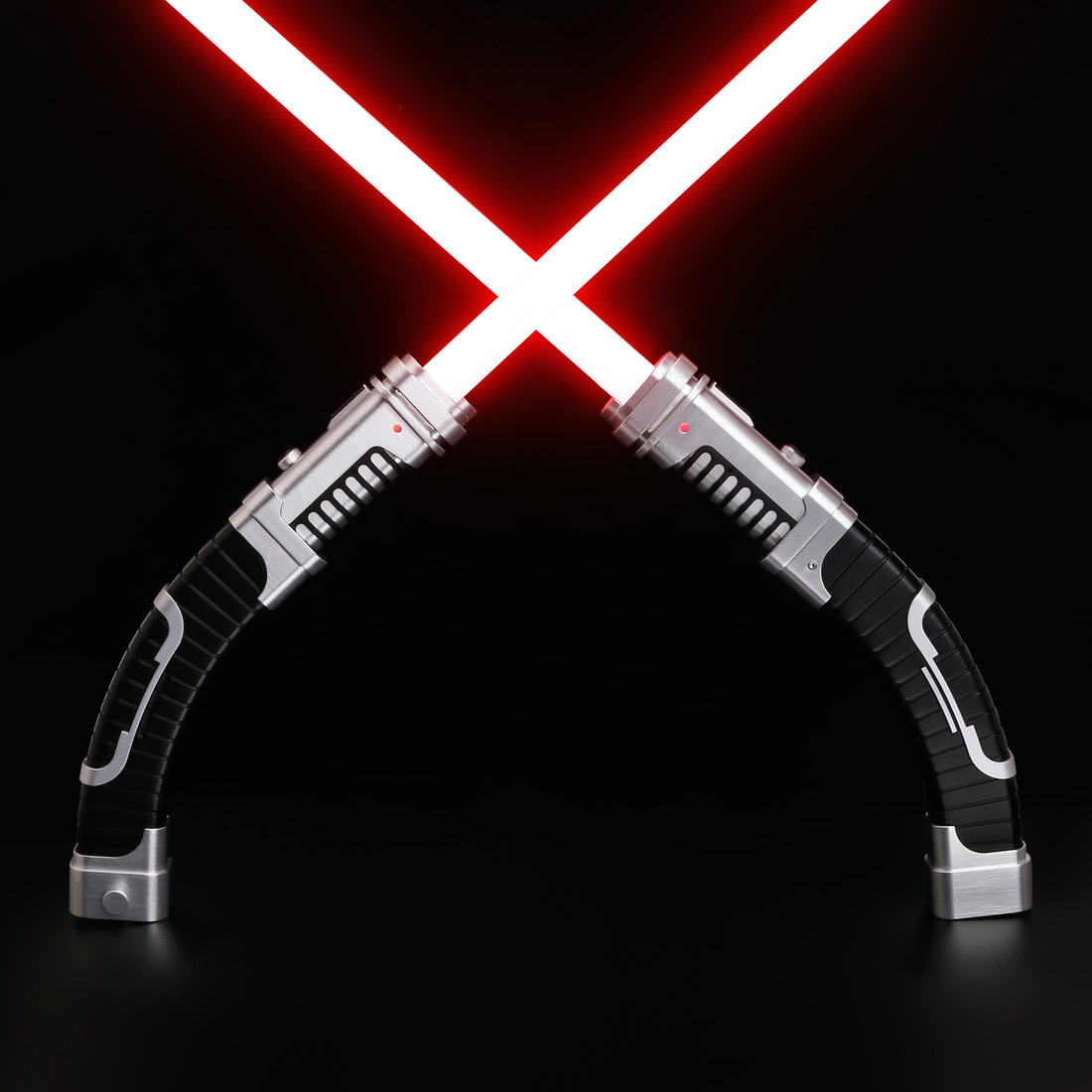 asajj ventress Legacy Neopixel Lightsaber by Pulse Sabers - Screen-accurate Star Wars™ replica crafted for collectors and duellists.