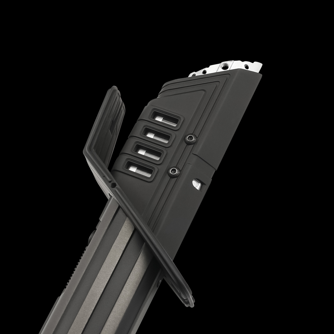 The Darksaber Legacy Neopixel Lightsaber by Pulse Sabers - Screen-accurate Star Wars™ replica crafted for collectors and duellists.