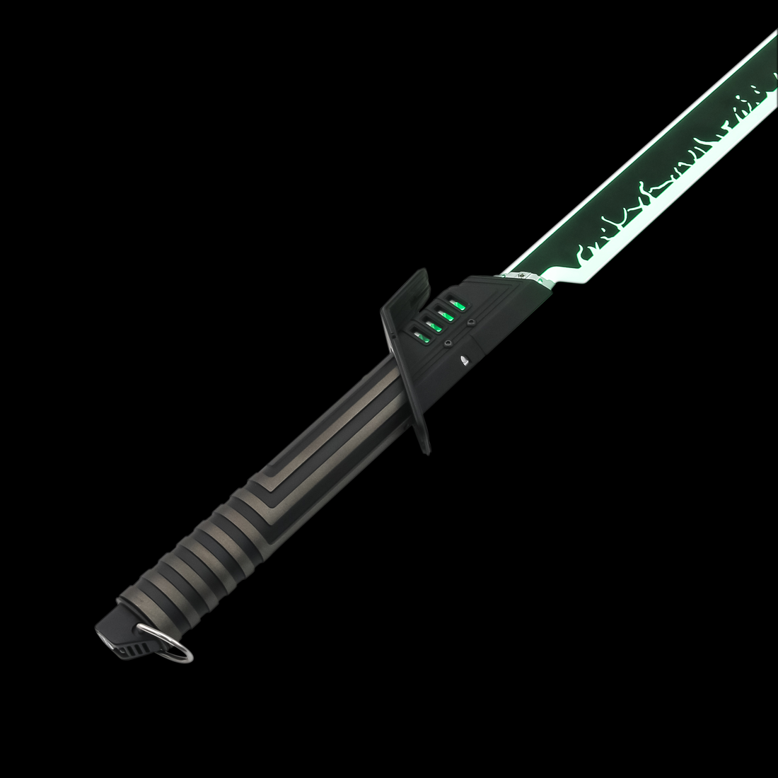 The Darksaber Legacy Neopixel Lightsaber by Pulse Sabers - Screen-accurate Star Wars™ replica crafted for collectors and duellists.